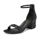 thumbnail image 1 of Sandalia DREAM PAIRS Tacón Bajo Grueso Negro con Brillantes, 1 of 6