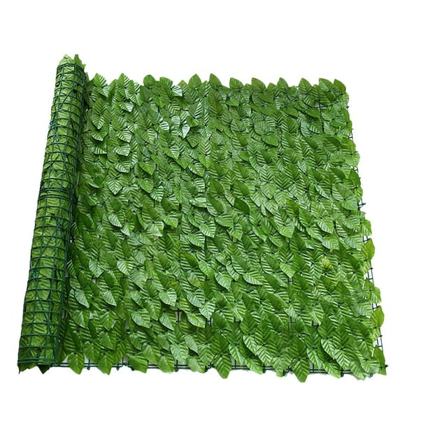 Pantalla de valla de privacidad artificial Faux Hedges (hojas de frutas impresas en color) Hugtrwg Para estrenar