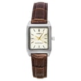 thumbnail image 1 of Casio Standard Analog Leather Strap Ivory Dial Quartz LTP-V007L-9E Women's Watch, 1 of 1