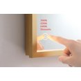 thumbnail image 4 of MRE62736BK-Elegant Decor-Pier - 36W LED Mirror with Adjustable Color Temperature In Modern Style-36 Inches Tall and 27 Inches Wide-Black Finish, 4 of 6