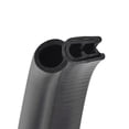 thumbnail image 5 of Uxcell Fits 1-3mm Edge 1M/3.28Ft 1.02" Height Trim Seal with Top Bulb EPDM Rubber Seal, 5 of 5