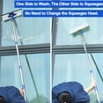 thumbnail image 4 of ITTAHO 86" Window Squeegee Cleaner, 2 in 1 Glass Cleaning Tool Kit, Shower Squeegee, 4 of 10