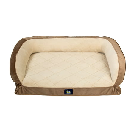 SertaPedic Orthopedic Quilted Couch Dog Bed, 36