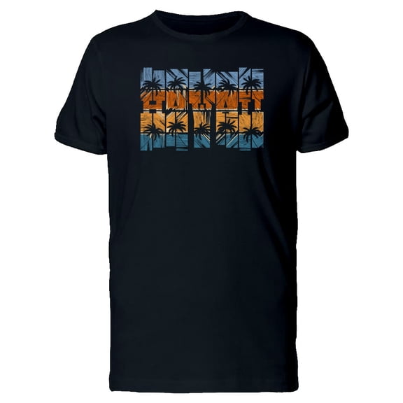 Hawaii Colorful Sunset Paradise Tee Men's -Image by Shutterstock