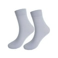 thumbnail image 2 of Deago 20 Pairs Mens Sheer Ankle Quater Socks for Men Business Casual Breathable Fresh Cool Soft Thin Sock (Gray), 2 of 9