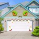 thumbnail image 1 of Halloween Car Decoration Kit Halloween Garage Door Decoration with Teeth Eyes Halloween Monster Face Decoration, 1 of 5