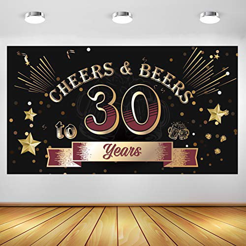 Details about   Birthday event banner party backdrop 7' x 7' FABULOUS BIRTHDAY BANNER GOLD 
