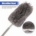 thumbnail image 3 of Microfiber Duster Soft Feather Dusting Brush Household Extendable Cleaning Tool, 3 of 5
