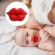 thumbnail image 5 of Chupetes para bebés Hugo Chupete de silicona rojo, 5 of 10