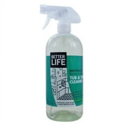 Better Life Naturally Bathroom Brightening Tub and Tile Cleaner, 32 Oz , 6 Pack