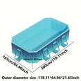 thumbnail image 5 of 82/102/118 Inch No-Inflation Adult Pool - Thickened PVC, Quick-Setup for Backyard - Durable Non-Inflatable Summer Swimming Pool, 5 of 17