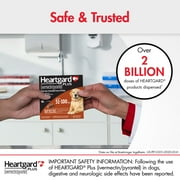 Heartgard Plus Chew for Dogs, 51-100 lbs, (Brown Box)