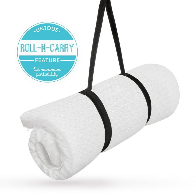 Milliard 2 Waterproof Memory Foam Mattress Topper Crib Bed