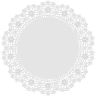 250 Pack Paper Doilies Assorted Sizes for Food & Cake, Round Decorative  Disposable Placemats, Brown (4, 6.5, 8.5, 10.5, and 12 In) 