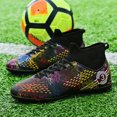 thumbnail image 3 of Zapatos de fútbol profesionales para hombre, botas de fútbol antideslizantes, ultraligeras, con picos largos, Unisex, TF/FG, 3 of 5