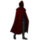 thumbnail image 1 of Mens Halloween Hooded Cloak Costumes Party Cape Halloween Men's Party Middle Ages Cloak Gothic Long Cape, 1 of 5