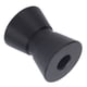 thumbnail image 4 of Bow Bell Roller, Roller de Remolque de Bote en Búfer Negro A Prueba de Óxido Para Botes de Yates de Botes, 4 of 7