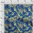 thumbnail image 2 of oneOone Georgette Viscose Blue Fabric Abstract Sewing Material Print Fabric By The Yard 42 Inch Wide, 2 of 5