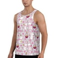 thumbnail image 2 of Xecao Easter Rabbit Men's Tank Top Workout Quick Dry Sleeveless Gym Jogging Muscle Shirts Summer Swim Beach Tops, 2 of 9