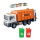 thumbnail image 2 of Camión de basura de juguete con motor de fricción, coche realista para empujar y avanzar, educativo para Naranja, 2 of 9