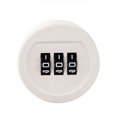 thumbnail image 3 of relayinert Small Size Drawer Lock Easy Installation For Maximum Security 2·Easy To Install Cabinet Lock Mailbox 20mm white, 3 of 6