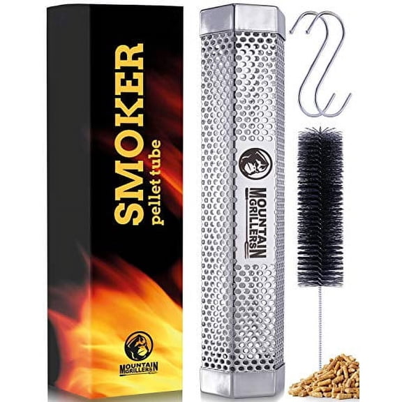 BBQ Pellet Smoke Tube Steel - 12 Inch