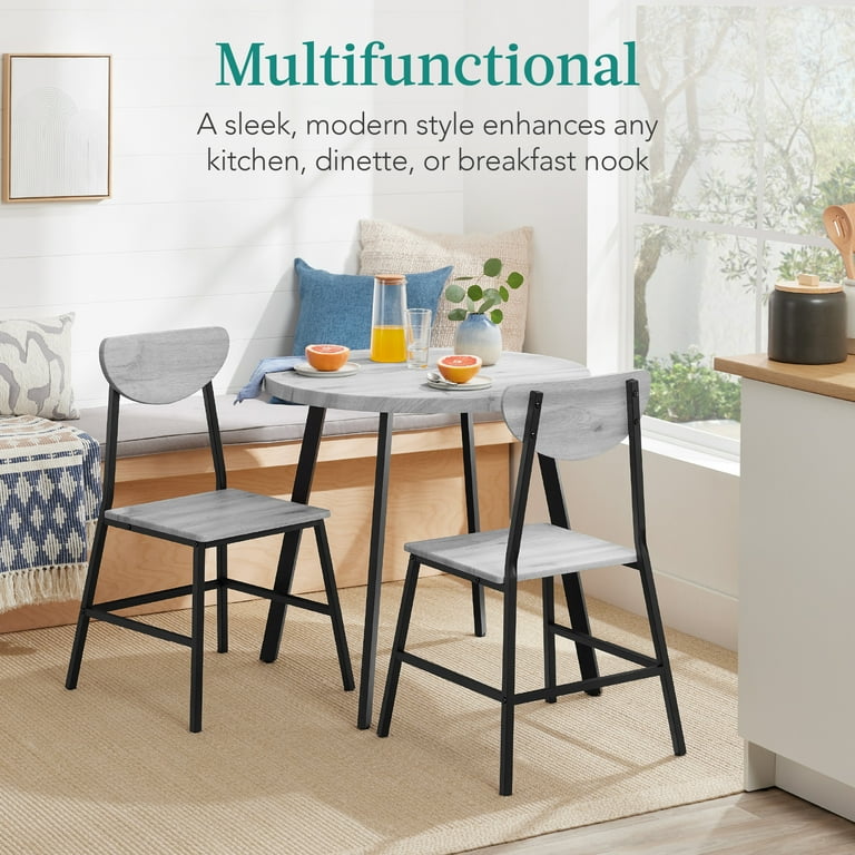 Designers Choice Dinettes And Stools 4-Piece Long Dining Table Set