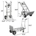 Cosco 3in1 Assist Series Aluminum Hand Truck/Assisted Hand Truck/Cart