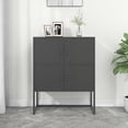 thumbnail image 1 of vidaXL Haut de Buffet Anthracite 80x35x100 cm Acier, 1 of 5