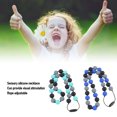thumbnail image 3 of Collar Juego De 2 Collares Sensoriales De Silicona Con Correa Ajustable, Collar Sensorial Y Elegante Y Antideslizante Para Niños, 3 of 7