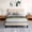 Beige, variant on Pingliang Home King Size Bed Frame with Adjustable Upholstered Headboard&Wood Slats Support,Beige
