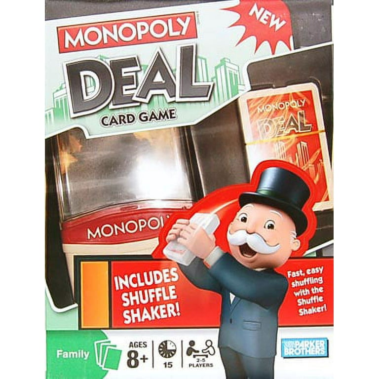 Jeu de cartes shuffle monopoly deal