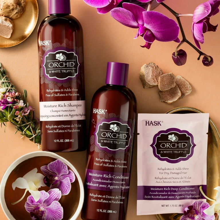 ♡ hyks04♡ Hask Ultra Hydrating Orchid & White Truffle Moisturising