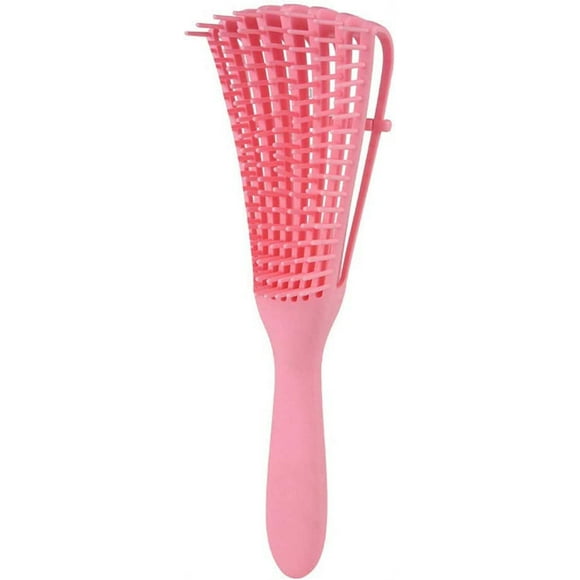 Detangling Brush for Curly Hair, Detangling Comb for 3A to 4C Type 3A to 4C Kinky Hair, Dry and Wet, Exfoliates Your Scalp for Beautiful Shiny Curls