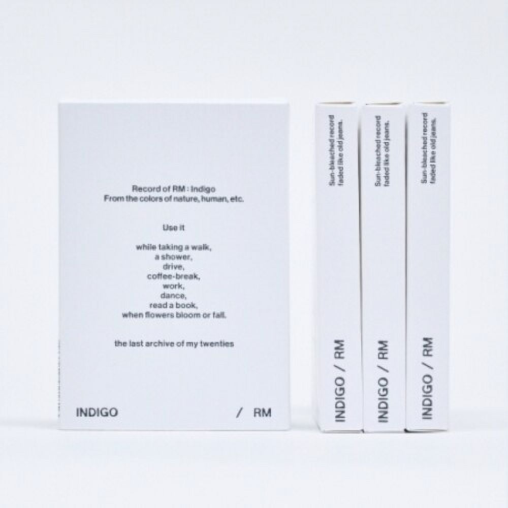 Bighit Music RM (BTS) Indigo Book Edition CD with Booklet & Poster