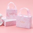 thumbnail image 4 of Bufanda de mármol Caja de regalo rosa Caja vacía Caja de regalo que acompaña Caja de cosméticos Caja de lápiz labial de joyería Caja de cajón, 4 of 6