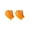 Orange, variant on Pebbuoy 2 Pcs Chip Clips Mini Glove Shaped Food Tongs Airtight Seal Grip Chip Bag Clips for Food Storage Odorless Food Bag Clips for Bread Snack Bags