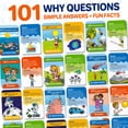 thumbnail image 2 of Quokka 101 WHY Card Games for Kids Ages 4-8 – Flash Cards for Kids with Simple Explanations & Fun Facts – Educational Games About Science, Nature, Space, Body Topics, 2 of 7