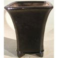 thumbnail image 1 of Bonsai Boy L156a Ceramic Bonsai Pot, Black - Cascade, 1 of 1