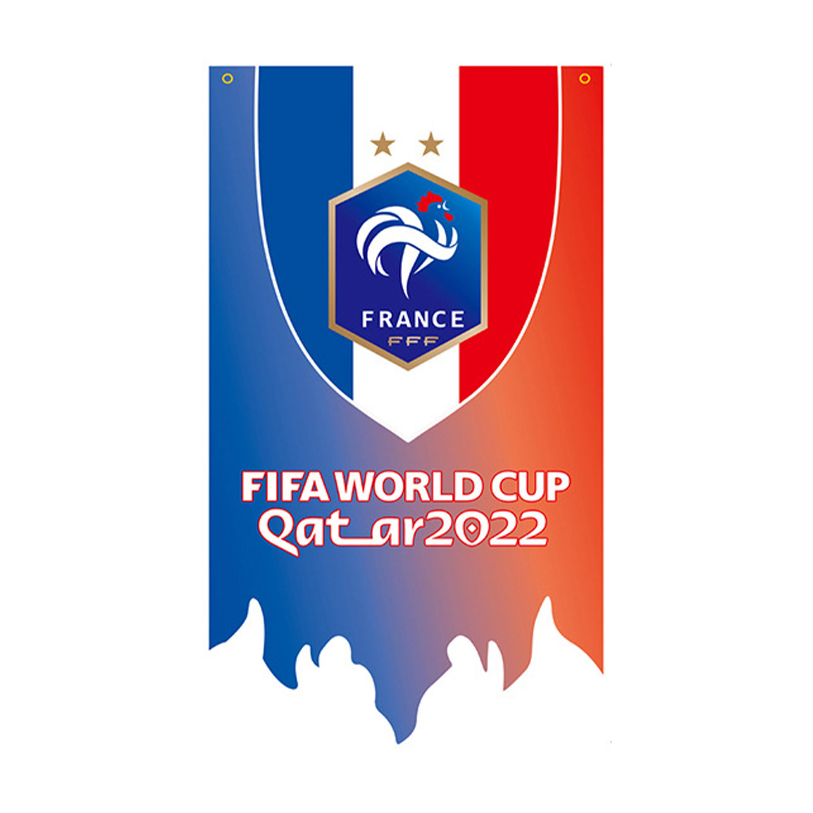 ibaste Qatar Flag 2022 WorldCup Qatar Flag Decorative Football