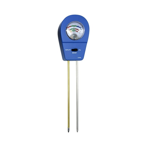 Fankiway 3 In1 Ph Tester Water Moistures Light Test Meter Kit for Garden Plant Flower