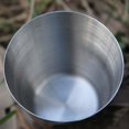thumbnail image 3 of iaksohdu Outdoor Camping Hiking Polished Stainless Steel Whiskey Liquor Cup for Hip Flask, 3 of 8