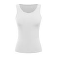 thumbnail image 4 of DuoJiaJ Women's Square Neck Vest Summer Basic Tank Top For Going Out Sleeveless Shirts for Women, 4 of 4