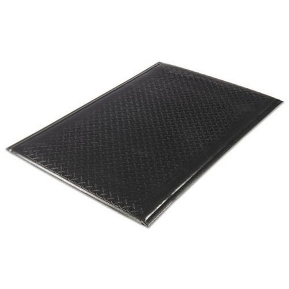 Guardian Soft Step Supreme Anti-Fatigue Floor Mat, 36 x 60, Black -MLL24030501DIAM