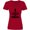 Red, variant on Inktastic Easily Distracted by Penguins Women's V-Neck T-Shirt