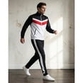 thumbnail image 2 of Men’s Classic Slim-Fit Tracksuit – Full-Zip Jacket & Jogger Set, 2 of 6