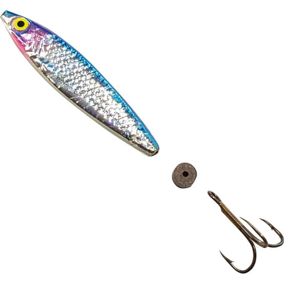 Zzinger ZZR4.5-HOLOBLU Zzinger 4,5oz Bleu Holographique Leurre sonique mortel qui attrape tout
