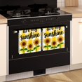 thumbnail image 2 of 2 Pcs Funny Kitchen Towels,You Are My Sunshine Sunflowers Microfiber Dish Towels,Kitchen Tea Towels,Kitchen Towel Set (18" X 26"), 2 of 3