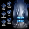 thumbnail image 4 of 12V Car Seat Cooler Pad for Adults, Automotive Cooling Seat Cover for Front Seats | Ventilated Car Seat Cushion with Breathable Design, 4 of 7