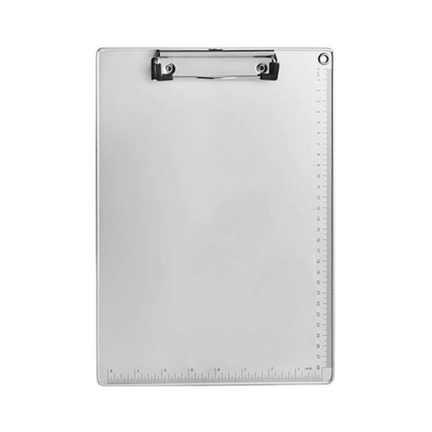 Coiry Alliage d'aluminium Presse-papiers Tableau d'écriture Clip Dossier  Porte-documents (A4 